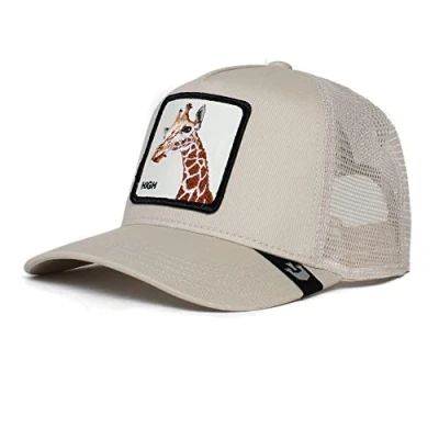 Afbeelding van Goorin Bros Trucker HIGH Pet, Heren, Maat: One Size, Beige