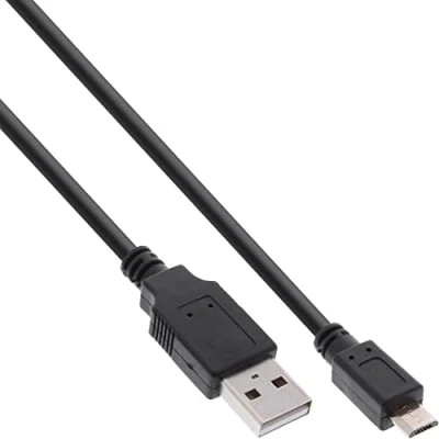 Afbeelding van USB A naar Micro B Kabel 2.0 Fast Charge 1,5 meter Zwart