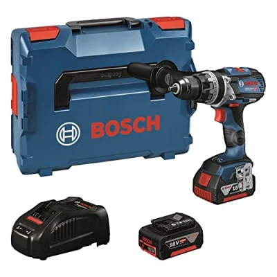 Afbeelding van Bosch Professional 18V System accuschroefklopboormachine GSB 110 C (max. draaimoment: Nm, incl. Connectivity module, 1x 5,0 Ah accu, 3,0 in L BOXX 136) Amazon Exclusive Set