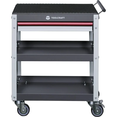 Afbeelding van TOOLCRAFT 553942 Servicewagen Kleur (specifiek): Grijs, Lichtgrijs, Rood