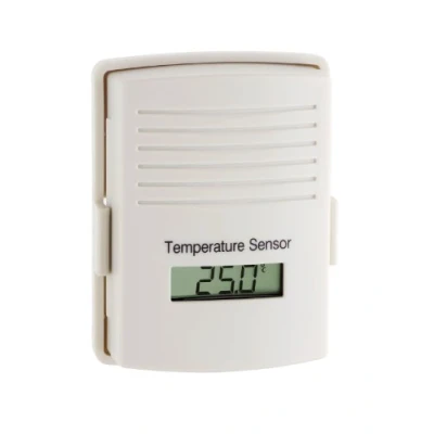 Afbeelding van TFA Dostmann Temperatuurzender, 30.3157, extra zender voor draadloos weerstation Axis (35.1079), met display, draadloos, wit