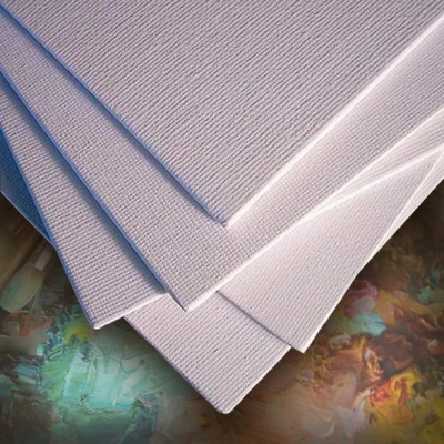 Afbeelding van Clairefontaine 34142C canvas (3 mm, 15 x cm, vierkant, ideaal voor neustechnieken, praktisch en eenvoudig te gebruiken), wit