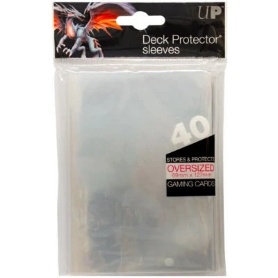 Afbeelding van Sleeves Oversized Clear (40 stuks)