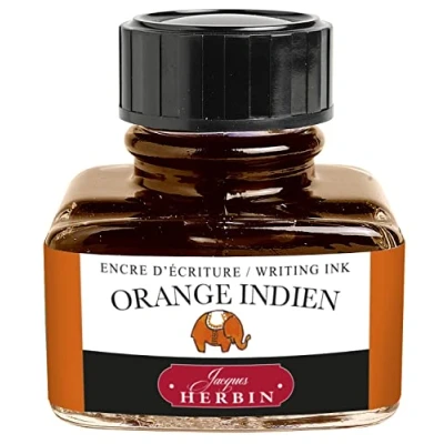 Afbeelding van Herbin Vulpen Inkt Indisch oranje 30 ml
