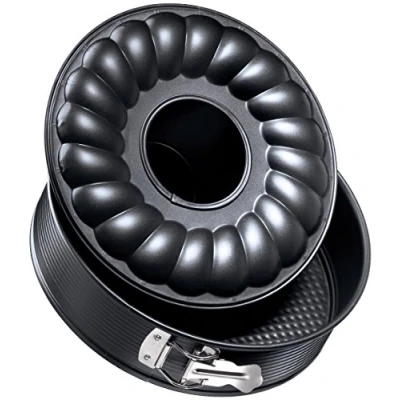 Afbeelding van Zenker 3967 springvorm 2 bodem 26cm, zwart, 26