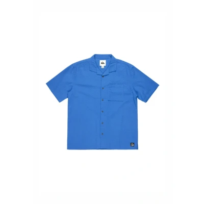 Afbeelding van Quiksilver Heartbeat MIT Kurzen ÄRMELN Overhemd, Heren, Maat: Large, Bqv