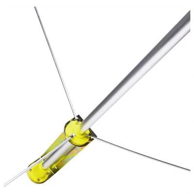 Afbeelding van Albrecht 6348 antenne CB GPA 27, 550cm vermogen 1000W voor gebouwen Wit