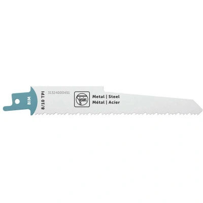 Afbeelding van FEIN 31324000451 reciprozaagblad BIM 130T8/10 MS (3 st.)