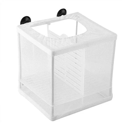 Afbeelding van Visteelt Doos, Netto Aquarium Fish Tank Isolatie Mesh Incubator Fokker voor Baby Vissen