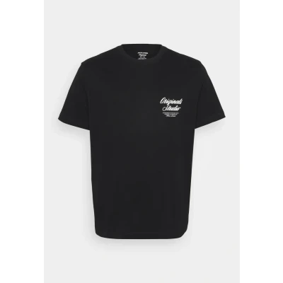 Afbeelding van Jack &amp; Jones Jornorrebro TYPO TEE SS CREW NECK PLS Tshirt print, Heren, Maat: 3XL, Black