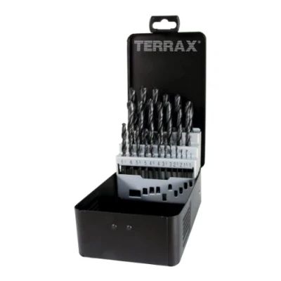 Afbeelding van Ruko Terrax spiraalboor set DIN 338 HSS R 1 13 mm A116721A205211
