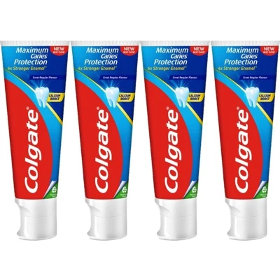 Afbeelding van Colgate Caries Protection Tandpasta Promo Pack 4 x 75 ml