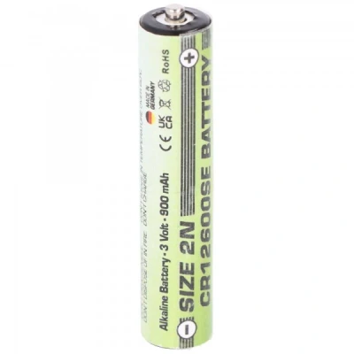 Afbeelding van Vervangende accu geschikt voor Sanyo lithiumbatterij CR12600SE maat 2N, FDK 3 Volt 900mAh
