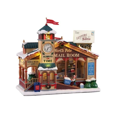 Afbeelding van North pole mail room with 4.5v adaptor LEMAX