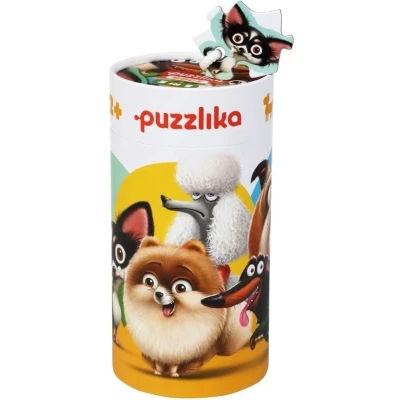 Afbeelding van Puzzlika Puzzel Honden 4+4+5+6+8 stukjes