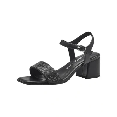 Afbeelding van Marco Tozzi Dames Sandaaltje 2 28227 42 001 comfort fit Maat: 38 EU