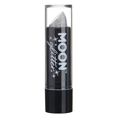 Afbeelding van Moon glitter Holografische lippenstift 5g zilver