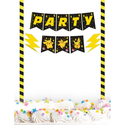 Afbeelding van Pokemon Pikachu Cake Topper per stuk