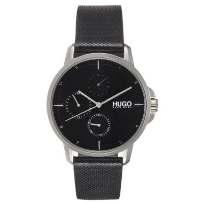 Afbeelding van HUGO Focus Business Horloge, Heren, Maat: One Size, Schwarz