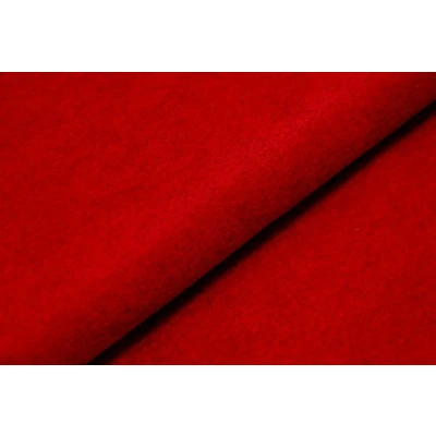 Afbeelding van Ambachtelijke Wol/Viscose Vilt Stof Materiaal Marl ROOD V21, 1Mtr 100cm x 90cm