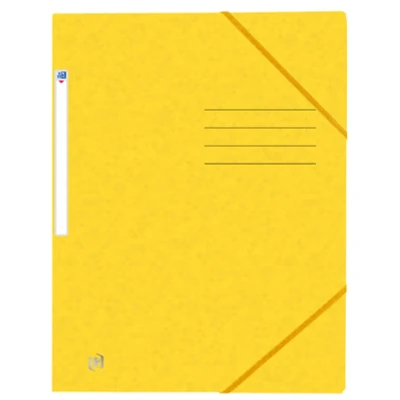 Afbeelding van Elastomap Oxford Top File+ A4 geel
