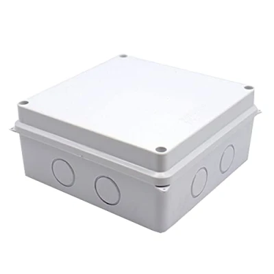 Afbeelding van elektrische aansluitdoos, IP55 weerbestendige behuizing projectinstrumentenkoffer, projectdoos met gereserveerd gat (1 stuk 150 x 70 mm)