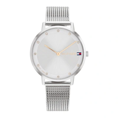 Afbeelding van Tommy Hilfiger dames Pippa horloge TH1782665 in de kleur Zilver