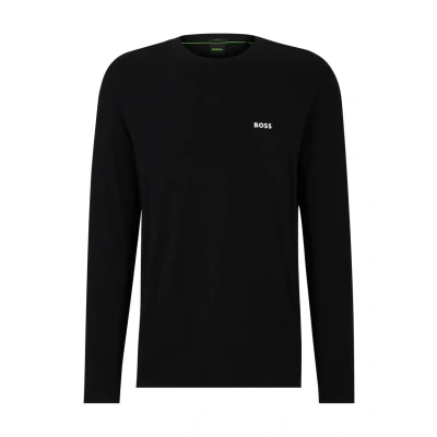 Afbeelding van BOSS Longsleeve, Heren, Maat: 3XL, Light pastel grey