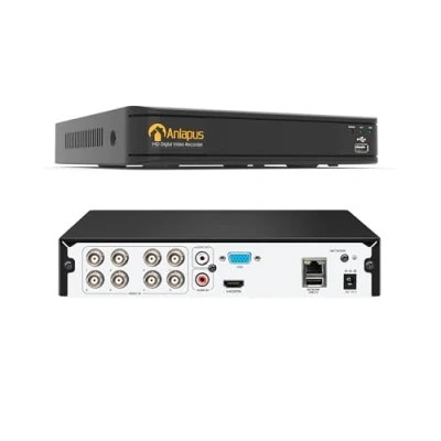 Afbeelding van Anlapus 8 Kanaals HD 1080P DVR Videorecorder Opnameapparaat zonder Harde Schijf, ondersteunt TVI / CVI AHD 960H 720P Camerasysteem