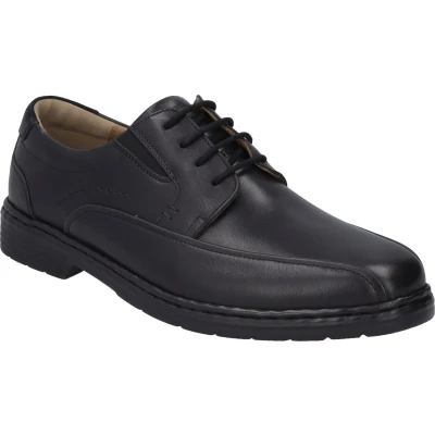 Afbeelding van Josef Seibel Alastair Veterschoenen, Heren, Maat: 49, Schwarz Leer