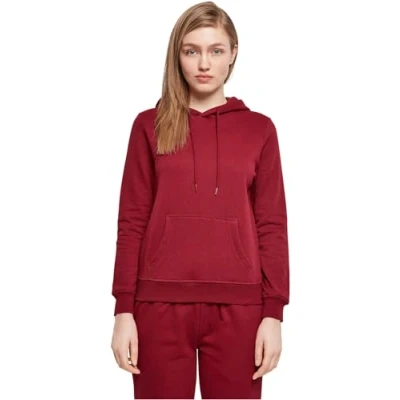 Afbeelding van Ladies Basic Hoodie met capuchon Burgundy XS