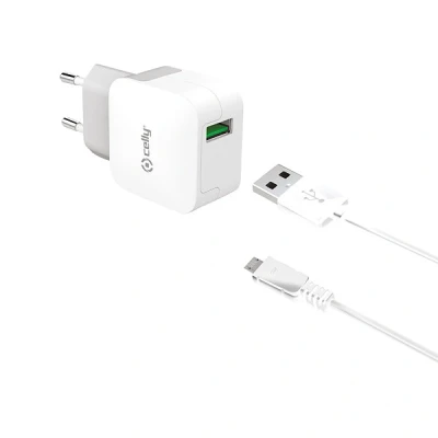 Afbeelding van Celly Telefoonlader 2.4A Micro USB Turbo