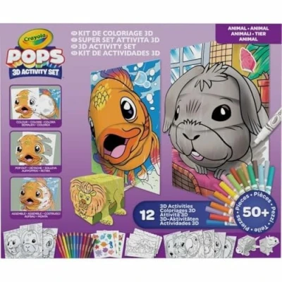 Afbeelding van Creatief CRAYOLA Pops 3D Color Gift Set Meer dan 12 activiteiten! 6 jarigen