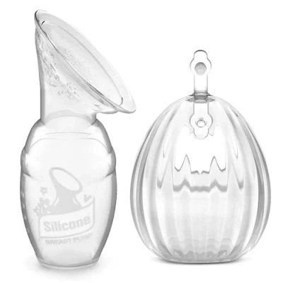 Afbeelding van haakaa Handmatige Borstkolf voor Borstvoeding 4oz/100ml en Shell Wearable 2.5oz/75ml Combo, Food Grade Siliconen