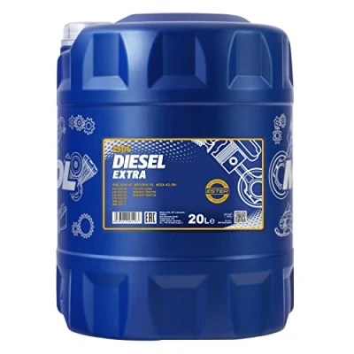 Afbeelding van MANNOL Diesel Extra 10W 40 API CH 4/SL motorolie, 20 liter