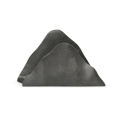 Afbeelding van Ferm Living Yama brievenbak Zwart aluminium
