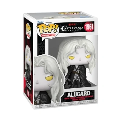 Afbeelding van Funko Pop! animatie: Castlevania Nocturn aluminium kaart figuur van vinyl om te verzamelen cadeau idee officiële merchandising speelgoed voor kinderen en volwassenen tv fans