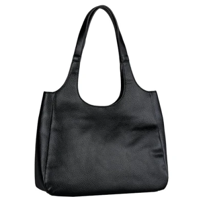 Afbeelding van TOM TAILOR Schoudertas Leana Zip Shopper Black Zwart