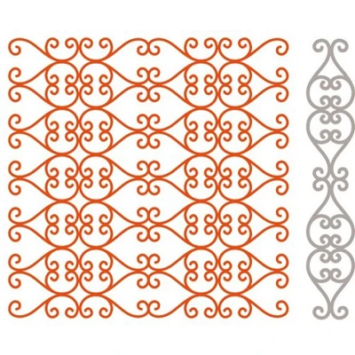 Afbeelding van Marianne D Embossing folder + die Regency DF3415