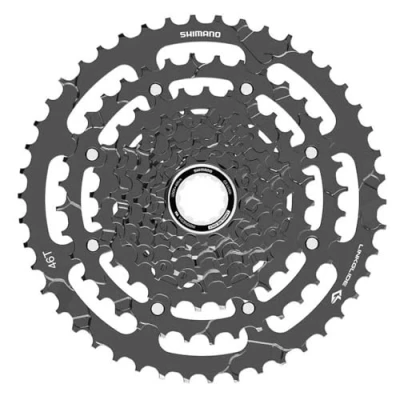 Afbeelding van Shimano Cassette Cues 9v 11 41t CS LG400 zwart