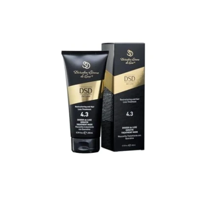 Afbeelding van Divination Simone de Luxe DSD 4.3 Dixidox Keratine Mask voor herstructurering en behandeling van haaruitval, 200 ml, voedt regenereert haarstructuur, het haar krijgt weer kracht, glans volume