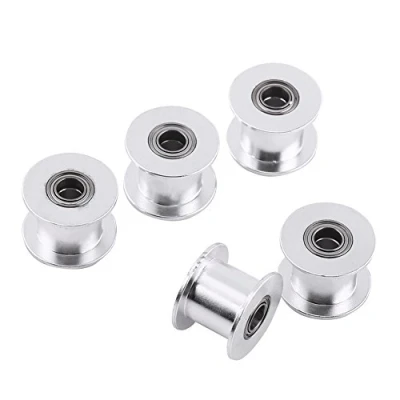 Afbeelding van Kit Van 5 Stuks GT2 Katrollen Zonder Tand 10 Mm Voor Synchrone Distributieriem 3D Printer