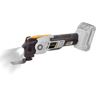 Afbeelding van Batavia Accu 18V Oscillerende multitool Anti vibratie Incl. 5.0 Ah Li ion / 4.0 Oplader Maxxpack