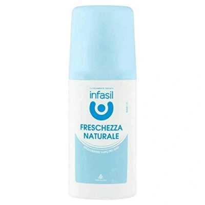 Afbeelding van Infasil, 3 x deodorant natuurlijke frisheid, spray, 75 ml, geen gas