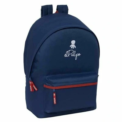 Afbeelding van Schoolrugzak El Pulpo Marineblauw 31 x 44 18 cm