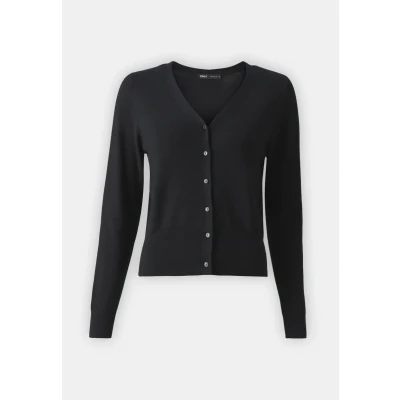 Afbeelding van ONLY Onlvenice Life Ls V hals Cardigan Nca KNT, zwart, XL