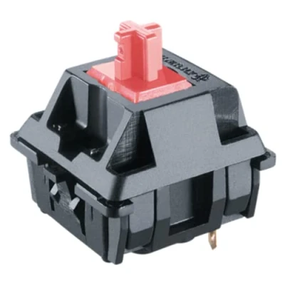 Afbeelding van Pack Cherry MX Key Switches voor Mechanische Gaming toetsenborden Plaat Gemonteerd MX3AL1NN (Cherry Silent Red, 90 Stuks)