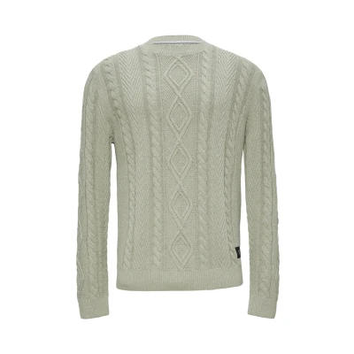 Afbeelding van Trui met vlechtpatroon, 80W0, M