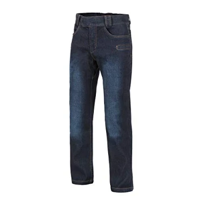 Afbeelding van Helikon Tex Heren Greyman Tactisch Jeans Denim Mid Donkerblauw maat 32W / 34L