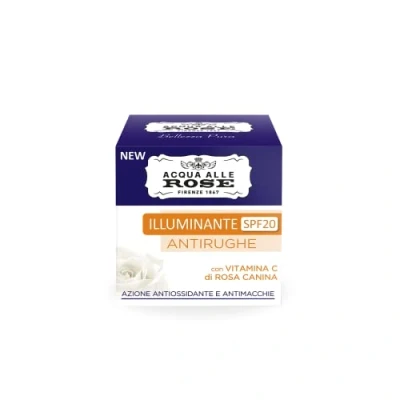 Afbeelding van Acqua alle Rose, anti rimpel gezichtscrème met vitamine C van rozenbottel en Micellar, rimpels, vlekken, antioxidant whitening, SPF20, elastische stralende huid, 50 ml